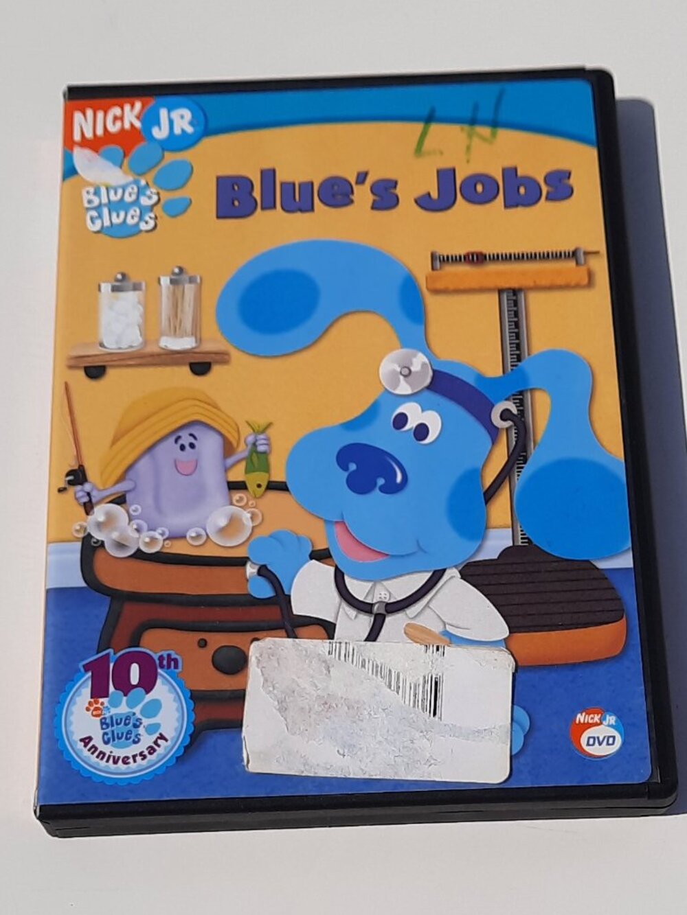 Blue’s Clues Blue’s Jobs DVD 2006 Nick Jr Kids Show OOP HTF Tested Works